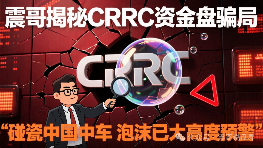 震哥揭秘CRRC资金盘骗局，碰瓷中国中车，泡沫已大，高度预警(1)