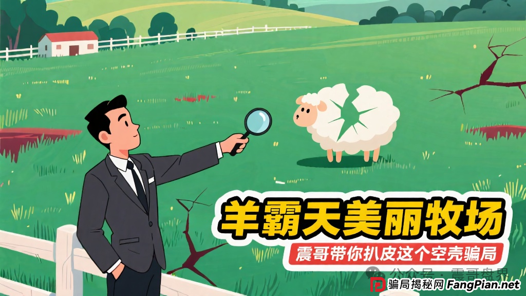 羊霸天美丽牧场：震哥带你扒皮这个空壳骗局(1)
