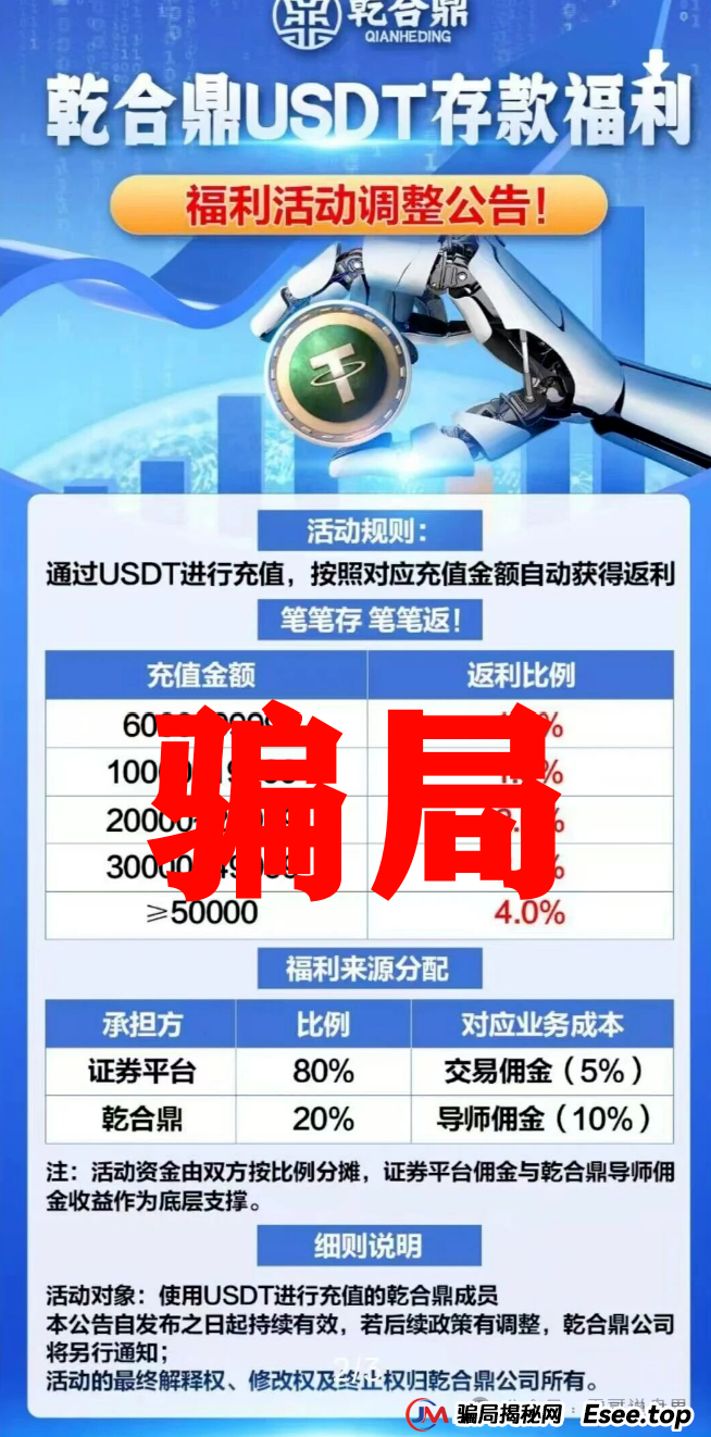 乾合鼎（兴红资管）跑路预警！大量单割无法提现(3)