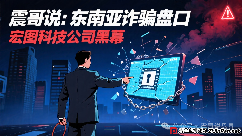 震哥说：东南亚诈骗盘口——宏图科技公司黑幕(1)