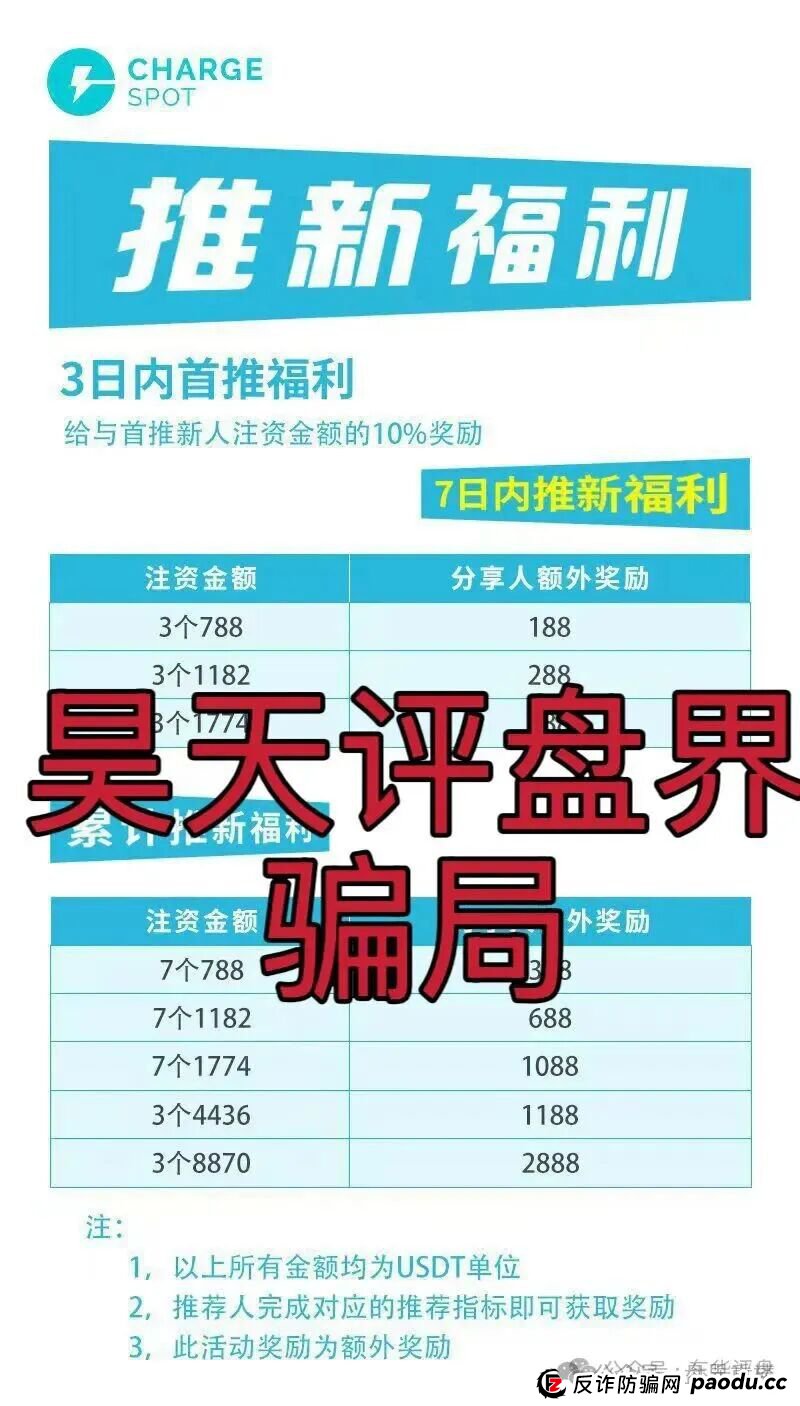 醒电充电宝CHARGE SPOTSPOT又一个冒充正规公司的分红类资金盘骗局，看见一定要远离！(2)