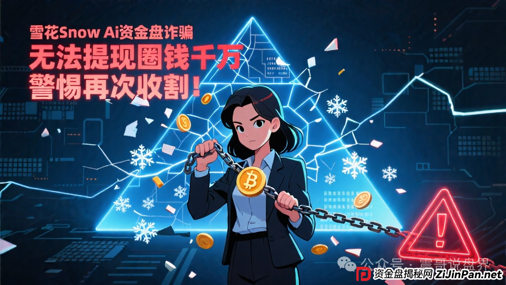 雪花Snow Ai量化资金盘诈骗，无法提现，圈钱千万，警惕再次收割(1)