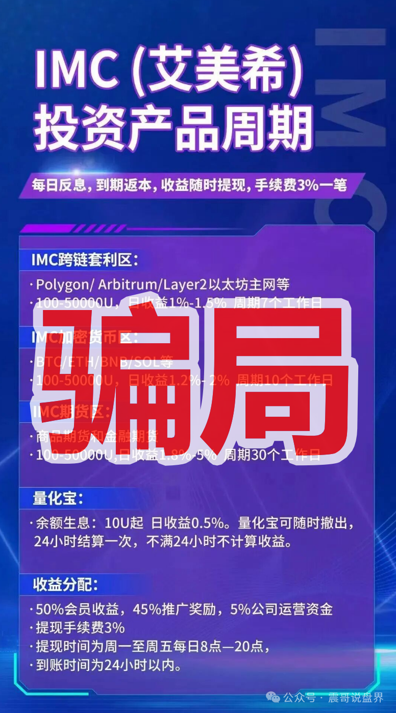 震哥聊IMC艾美希：当心这个短命资金盘！(2)