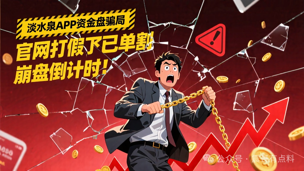 淡水泉APP是资金盘骗局，官网打假，已经单割，崩盘在即(1)