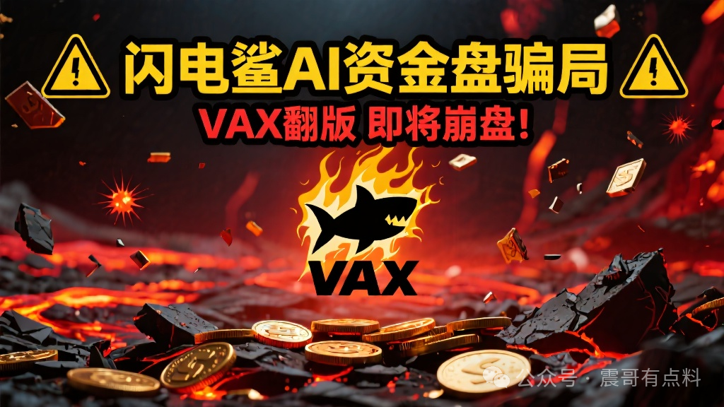 闪电鲨AI是资金盘骗局，VAX翻版，即将崩盘(1)