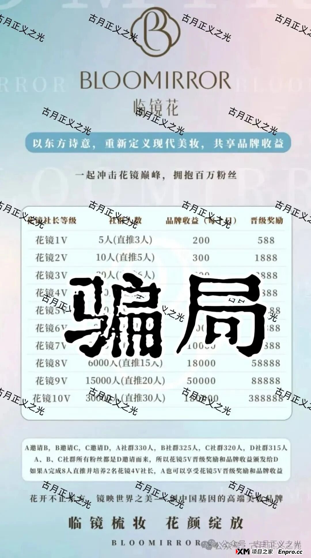 紧急预警：香港“临镜花”传销骗局大量投诉反诈文章，实名举报临镜花（香港）美妆有限公司进行非法集资诈骗活动，马上要崩盘跑路了！(3)