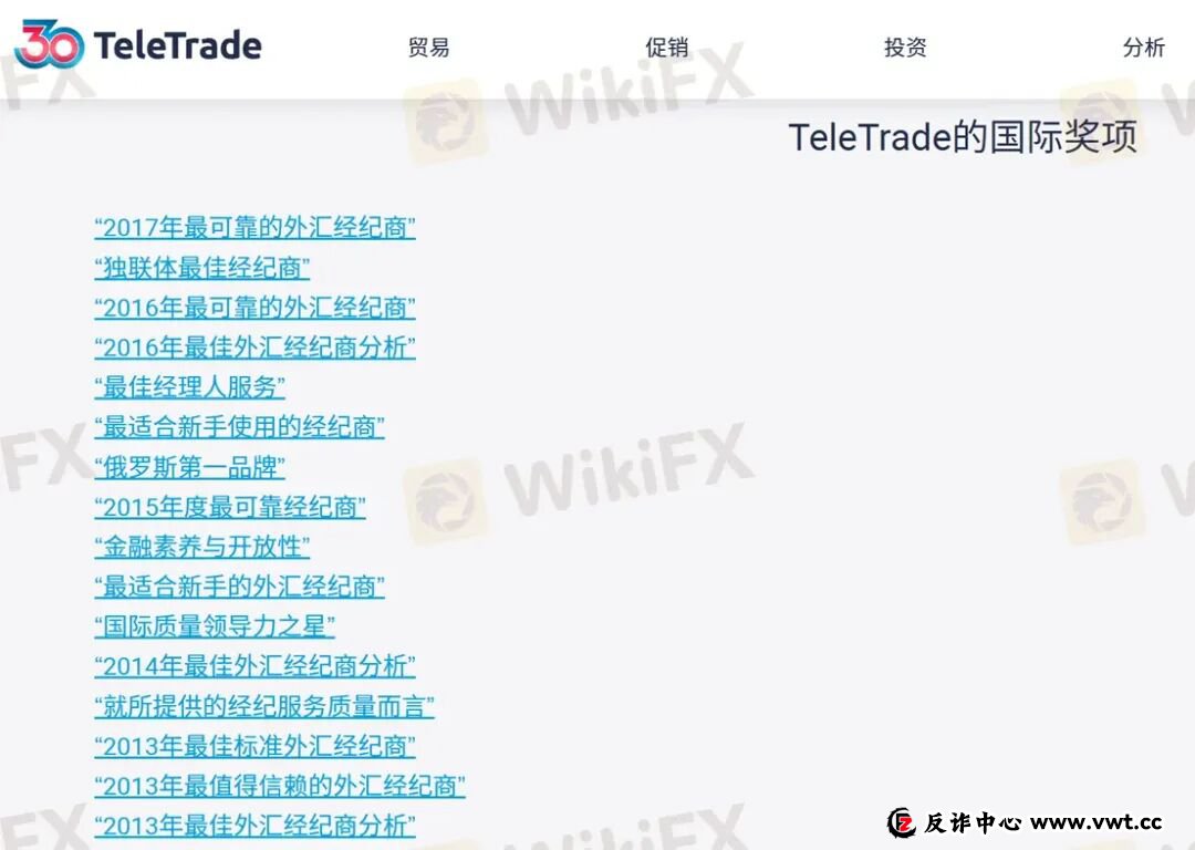 曝光：30年历程的TeleTrade当前无任何监管，拖延出金可能一拖再拖(6)