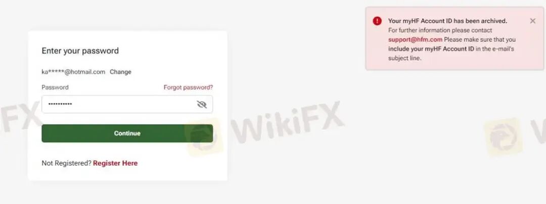“您的账户ID已归档” HFM平台封禁账户逻辑：你可以玩，但不能赢(5)