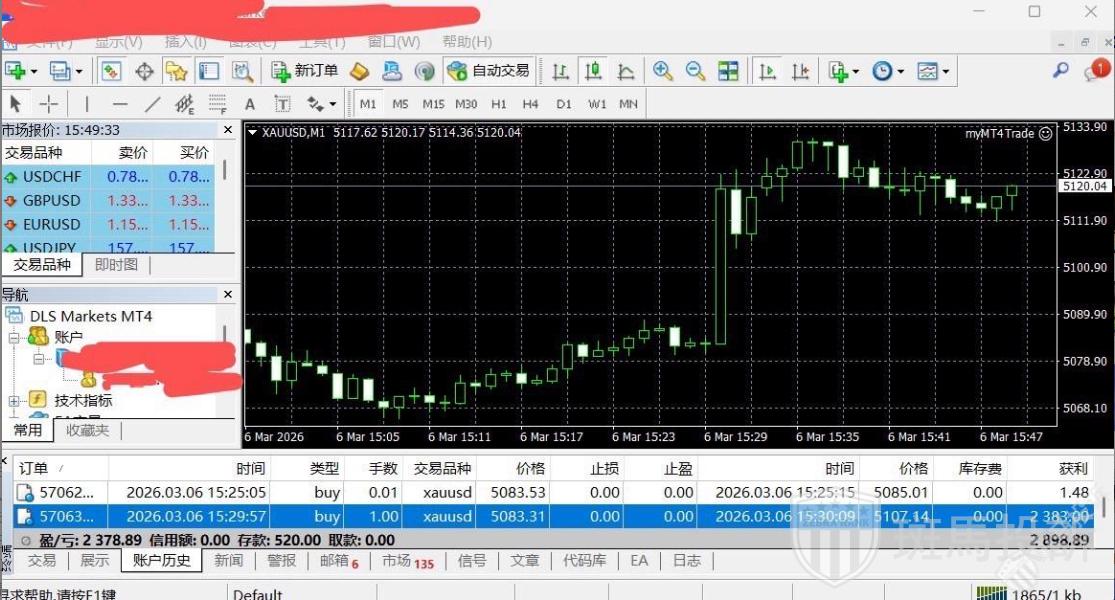 同一时间、同样操作，三个平台两赚一亏？盈十证券IEXS这家平台黄金滑点2500点？(2)