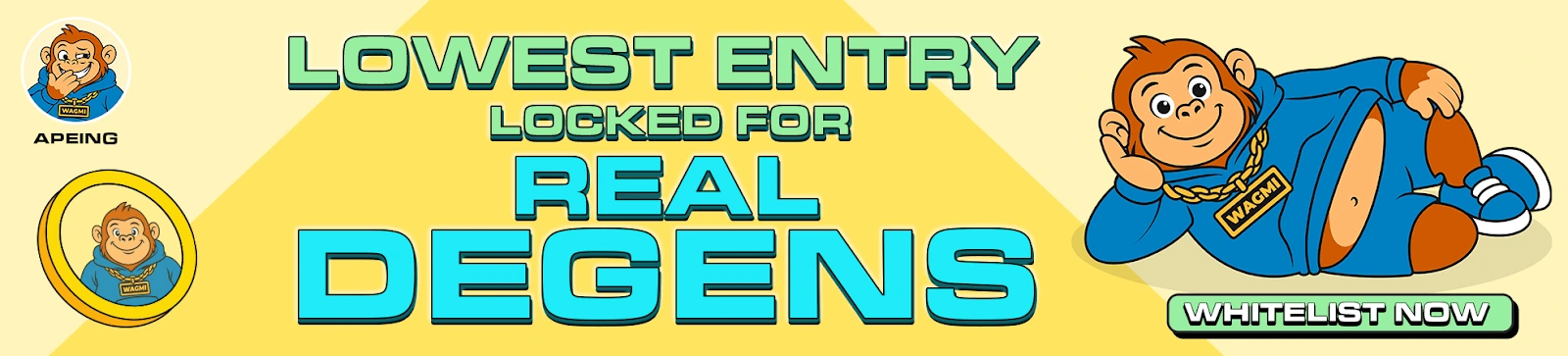 最有潜力的0.40美元以下山寨币：ADA和AVAX反弹，而$APEING白名单币可能暴涨至0.001美元，带来巨额收益(3)