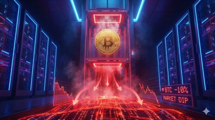 比特币价格进一步下跌，形成高风险支撑位(1)