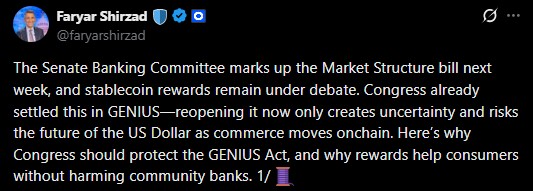 Coinbase稳定币奖励成为CLARITY法案的关键导火索(3)