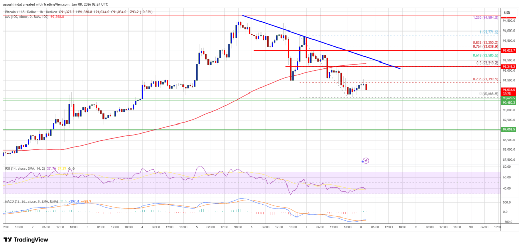 比特币价格进一步下跌，形成高风险支撑位(2)