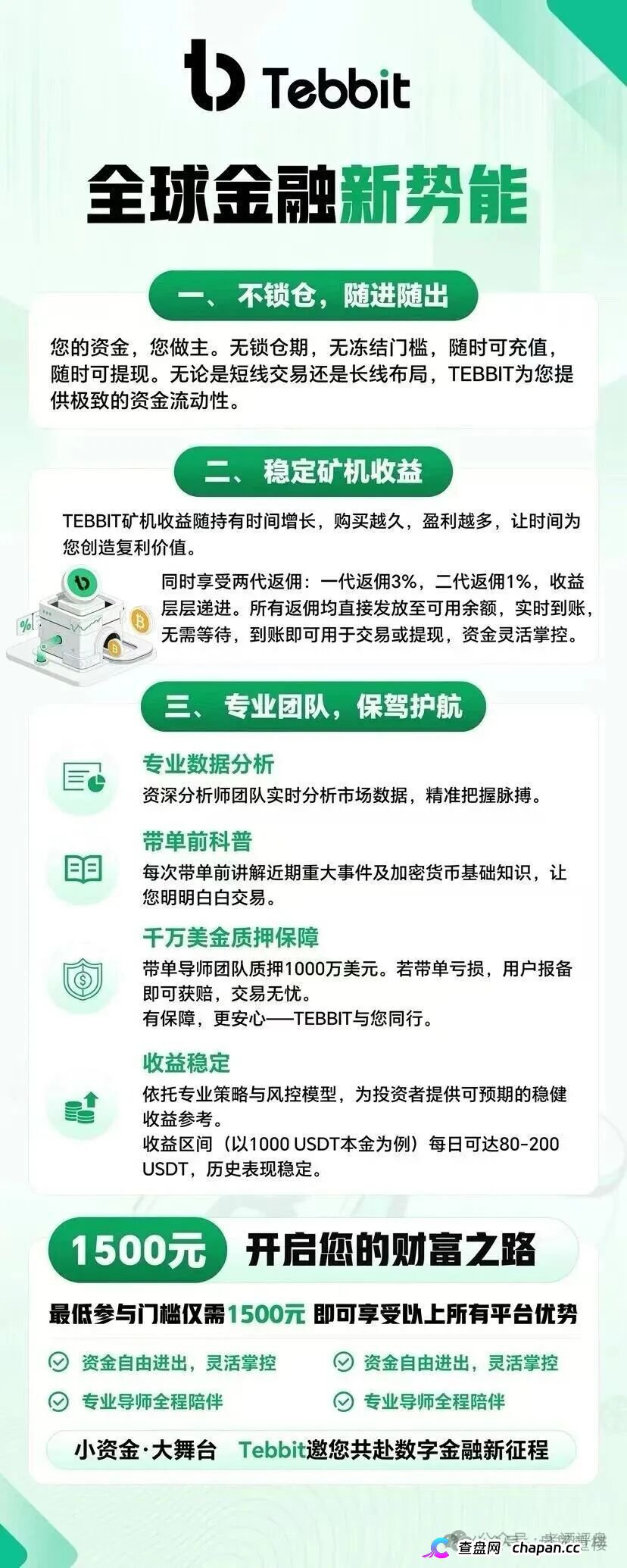 Tebbit交易所|客损分成+后台插针收割,你的U在APP里只是一串数字,1500元给操盘手造下一座别墅